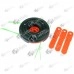 Cap cu fir motocoasa Manual - 3 cutite plastic + fire